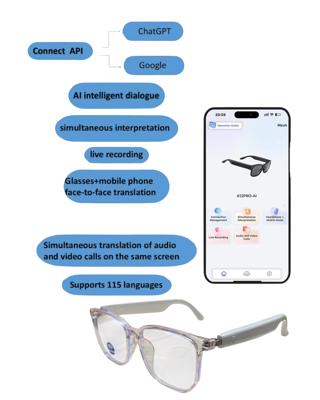 Smart Interpreter Glasses ADX